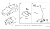 Diagram for 2017 Nissan GT-R Antenna - 28212-6AV0A