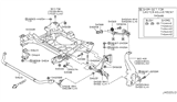 Diagram for 2009 Nissan GT-R Control Arm - 54501-JF00B