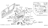 Diagram for 2014 Nissan GT-R Armrest - 80941-38B0A