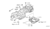 Diagram for Nissan GT-R Transmission Pan - 31390-6AV0A