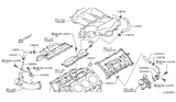 Diagram for 2017 Nissan GT-R PCV Valve - 11810-JF00A