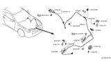 Diagram for 2020 Nissan GT-R Hood Latch - 65601-JL60A