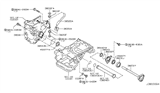 Diagram for 2018 Nissan GT-R Differential Bearing - 38440-03V10