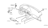 Diagram for 2009 Nissan GT-R Body Control Module - 27760-JF30A