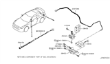 Diagram for Nissan GT-R Antenna - 25975-89S0B