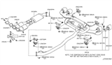 Diagram for 2010 Nissan GT-R Muffler - 20300-JF00A