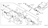 Diagram for 2012 Nissan GT-R Axle Shaft - 39100-JF00A