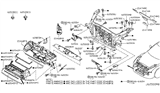 Diagram for 2016 Nissan GT-R Air Duct - 21468-6AV0C