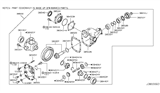 Diagram for Nissan GT-R Differential Bearing - 38440-AR00A