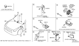 Diagram for 2012 Nissan GT-R Body Control Module - 284B1-1EA5B