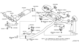 Diagram for 2012 Nissan GT-R Muffler - 20300-KB60A