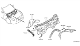 Diagram for 2010 Nissan GT-R Dash Panels - F7000-KB5MB