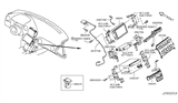 Diagram for 2016 Nissan GT-R Antenna - 25975-JF62B