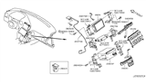 Diagram for 2017 Nissan GT-R Antenna - 25975-JF62B