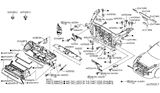 Diagram for 2009 Nissan GT-R Radiator Support - 62577-JF00A