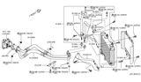 Diagram for 2014 Nissan GT-R Engine Oil Cooler - 21305-JF02B