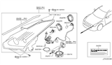 Diagram for 2017 Nissan GT-R Headlight - 26010-62B2A