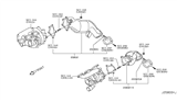 Diagram for 2019 Nissan GT-R Catalytic Converter - B08B2-JF20A