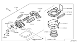 Diagram for 2016 Nissan GT-R Cabin Air Filter - 27277-EG025