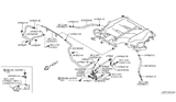 Diagram for Nissan EGR Valve - 14956-JF00A