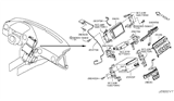 Diagram for 2010 Nissan GT-R Antenna - 25975-JF30A