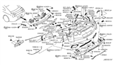 Diagram for Nissan GT-R License Plate - 96252-JF10A