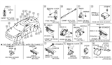 Diagram for 2018 Nissan 370Z Antenna - 285E5-JK60A