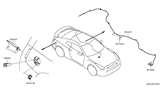 Diagram for 2019 Nissan Maxima Door Lock - 78826-CA01B