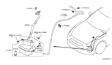 Diagram for 2018 Nissan GT-R Washer Reservoir - 28910-JF00A