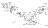 Diagram for 2017 Nissan Pathfinder Transfer Case Shim - 33155-3KA0A