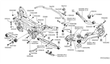 Diagram for 2018 Nissan Rogue Control Arm - 55121-5HA0B