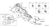 Diagram for 2015 Nissan Rogue Hydraulic Hose - 46210-5HA0A