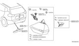 Diagram for Nissan Rogue Back Up Light - 26550-5HA0A