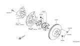 Diagram for 2018 Nissan Leaf Brake Disc - 43206-4CE0A