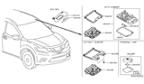 Diagram for Nissan Rogue Dome Light - 26430-4CE1A