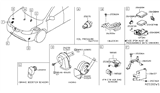 Diagram for Nissan Rogue Fuse Box - 284B9-5HA0B