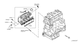 Diagram for Nissan Intake Manifold - 14001-4BV0A