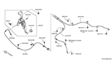 Diagram for Nissan Parking Brake Cable - 36531-4BB0A