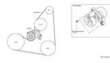 Diagram for 2017 Nissan Altima Timing Chain Tensioner - 11955-3TA0B