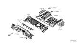 Diagram for 2020 Nissan Versa Floor Pan - G4514-3ANMA