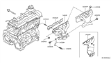 Diagram for 2016 Nissan Versa Note Exhaust Manifold - 14002-3HC0A