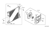 Diagram for Nissan Versa Radiator - 21460-3AB3B