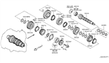 Diagram for 2018 Nissan Versa Synchronizer Ring - 32604-00QAF