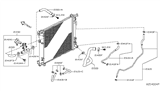 Diagram for Nissan Versa Oil Cooler Hose - 21633-3AB3A