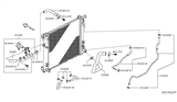 Diagram for 2012 Nissan Versa Cooling Hose - 21633-3AB3A