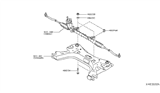 Diagram for 2015 Nissan Versa Rack & Pinion Bushing - 54444-1HM0A