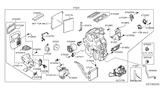 Diagram for Nissan Versa Blower Motor Resistor - 27150-EY00A