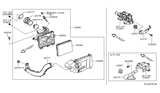 Diagram for 2012 Nissan Versa Air Duct - 16554-1HK0A