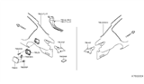 Diagram for 2012 Nissan Versa Fender - G8100-3ANMB