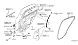 Diagram for 2019 Nissan Versa Door Check - 82430-9KZ0A